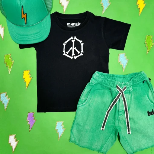 BOY MUNSTER KIDS Bottoms-ACID RAIN SHORTS