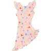 WAUW CAPOW Dresses-ALIA PAINT SPLATTER ASYMMETRICAL DRESS