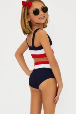 BEACH RIOT KIDS Sets | Swim-AMERICANA LITTLE MACKENZIE AND HEIDI TWO PIECE BIKINI