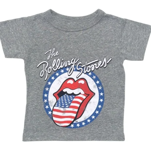 BOY CHASER KIDS Tops | America 🇺🇸-AMERICANA ROLLING STONES TSHIRT