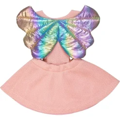WAUW CAPOW Dresses-ANGEL GIRL RAINBOW WINGS DRESS W/ REMOVABLE STRAPS