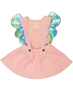 WAUW CAPOW Dresses-ANGEL GIRL RAINBOW WINGS DRESS W/ REMOVABLE STRAPS