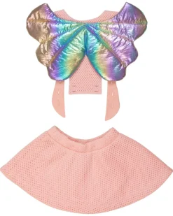 WAUW CAPOW Dresses-ANGEL GIRL RAINBOW WINGS DRESS W/ REMOVABLE STRAPS