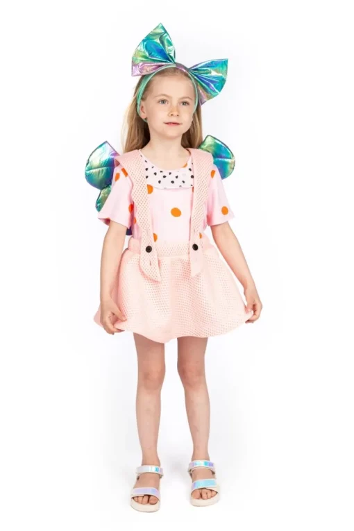 WAUW CAPOW Dresses-ANGEL GIRL RAINBOW WINGS DRESS W/ REMOVABLE STRAPS