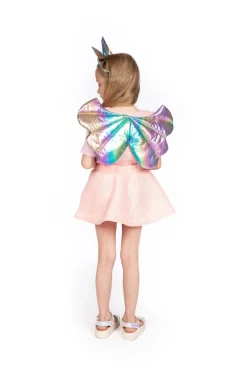 WAUW CAPOW Dresses-ANGEL GIRL RAINBOW WINGS DRESS W/ REMOVABLE STRAPS