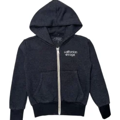 BOY CALIFORNIAN VINTAGE Outerwear-ASTRONAUT ZIP UP HOODIE