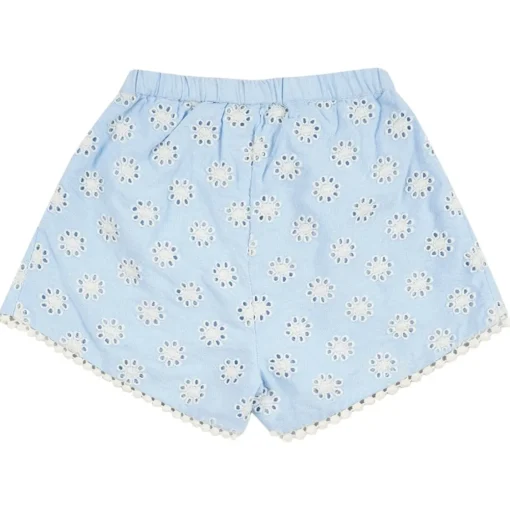 LOUISE MISHA KIDS Bottoms-ASYA CHAMBRAY SHORTS