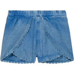 LOUISE MISHA KIDS Bottoms | Denim On Denim-ASYA SCALLOPED SHORTS