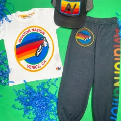 BOY AVIATOR NATION KIDS Tops | Tops-AVIATOR NATION TSHIRT