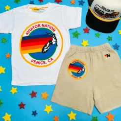 BOY AVIATOR NATION KIDS Tops | Tops-AVIATOR NATION TSHIRT
