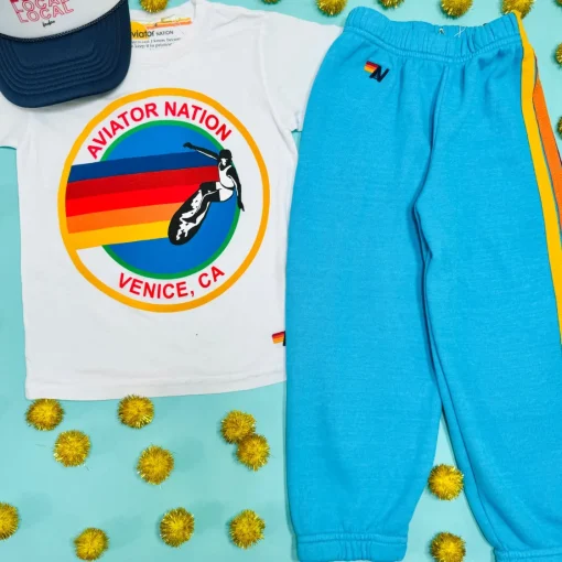 BOY AVIATOR NATION KIDS Tops | Tops-AVIATOR NATION TSHIRT