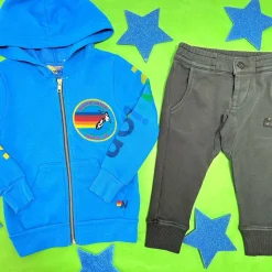 BOY AVIATOR NATION KIDS Outerwear-AVIATOR NATION ZIP UP HOODIE