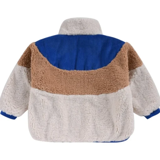 BOY LOUISE MISHA KIDS Outerwear-AYSER FAUX FUR TRIM JACKET