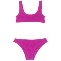 MC2 SAINT BARTH KIDS Swim-BAKER CRINKLE LUREX SPORTY TWO PIECE BIKINI