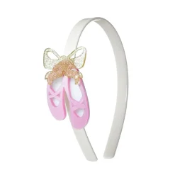 LILIES u0026 ROSES Clips / Headbands-BALLET SLIPPERS HEADBAND