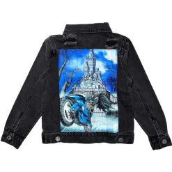 BOY LOLA AND THE BOYS Outerwear | Cartoon Characters-BATMAN DENIM JACKET