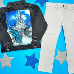 BOY LOLA AND THE BOYS Outerwear | Cartoon Characters-BATMAN DENIM JACKET
