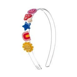 LILIES u0026 ROSES Clips / Headbands-BE HAPPY ICONS HEADBAND