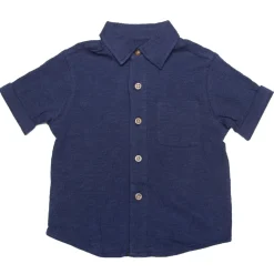 BOY APPAMAN Tops-BEACH BUTTON DOWN TOP