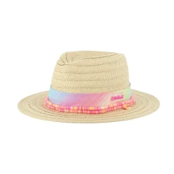 BILLIEBLUSH Hats / Beanies-BEADED STRAW HAT