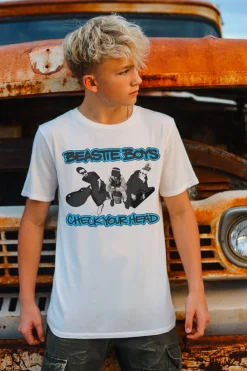 BOY ROWDY SPROUT Tops | Tops-BEASTIE BOYS CHECK YOUR HEAD TSHIRT