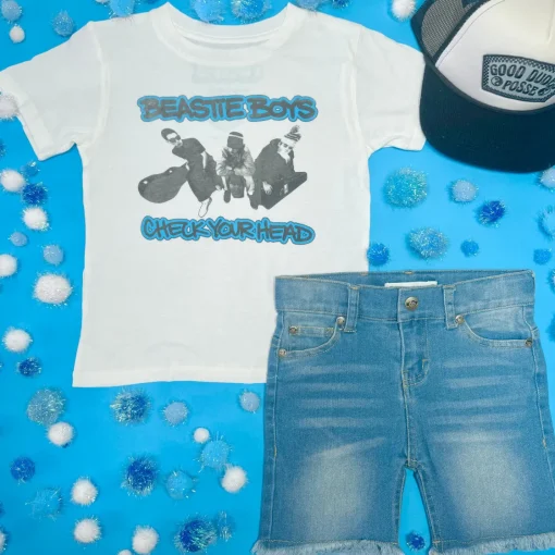 BOY ROWDY SPROUT Tops | Tops-BEASTIE BOYS CHECK YOUR HEAD TSHIRT