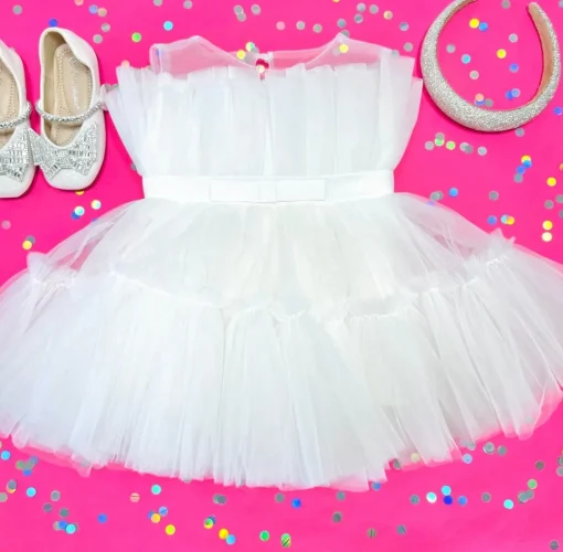 TINA MUR Dresses-21 BELTED TUTU DRESS