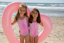 PQ KIDS Swim | Hearts-BEST TIE DYE ONE PIECE SWIMSUIT