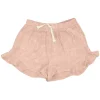 TINY WHALES Bottoms | Camp Outfits-BLOOM MINERAL RUFFLE SHORTS