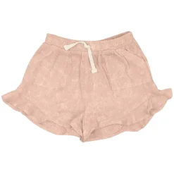 TINY WHALES Bottoms | Camp Outfits-BLOOM MINERAL RUFFLE SHORTS