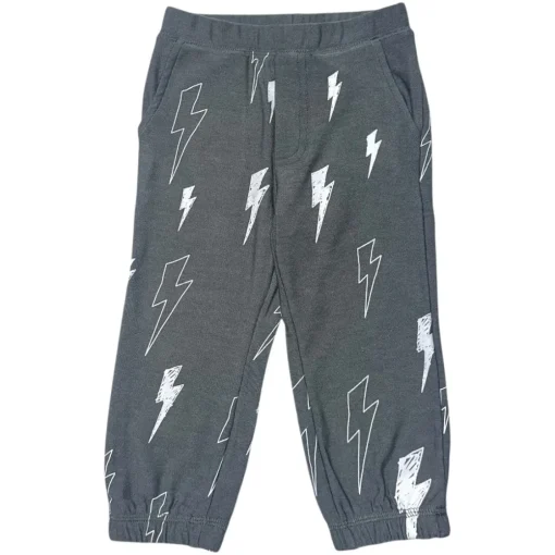 BOY CHASER KIDS Bottoms | Lightning Bolt-BOLT SWEATPANTS