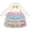 PETITE HAILEY Dresses | Dresses-BOW LAYERED TUTU DRESS