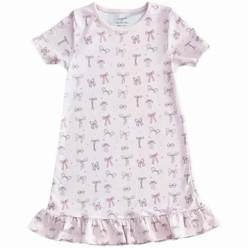 NOOMIE Pajamas | Dresses-BOWS DRESS