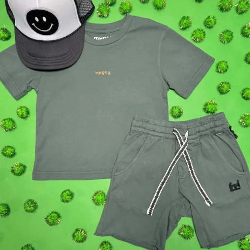 BOY MUNSTER KIDS Tops-BOX LOGO TSHIRT