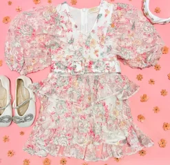 MARLO Dresses-CAMILLE FLORAL DRESS