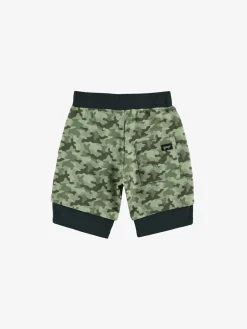 BOY YPORQUE Bottoms | Camo-CAMO LAYERED SHORTS