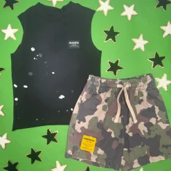 BOY NUNUNU Bottoms | Sets-CAMO SHORTS