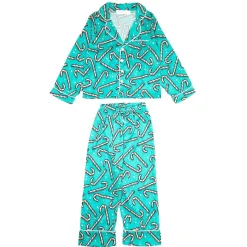SPARKLE BY STOOPHER Pajamas-CANDY CANE TWO PIECE PAJAMAS