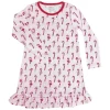 NOOMIE Pajamas | Dresses-CANDY CANES DRESS