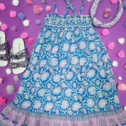 LOUISE MISHA KIDS Dresses-CAPRI COVE MARCELINE MAXI DRESS