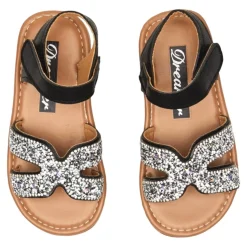MINI DREAMERS Shoes-CAPRI GLITTER H SANDALS