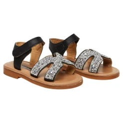 MINI DREAMERS Shoes-CAPRI GLITTER H SANDALS