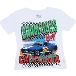 BOY CALIFORNIAN VINTAGE Tops | Cars-CHAMPION RACE CARS TSHIRT
