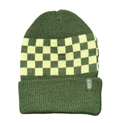 TINY WHALES Hats / Beanies | Checkered-CHECK IT BEANIE