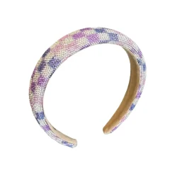 MINI DREAMERS Clips / Headbands-CHECKERED CRYSTAL HEADBAND