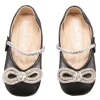MINI DREAMERS Shoes | Special Occasion-CHLOE MACH CRYSTAL BOW SHOES