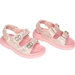 MINI DREAMERS Shoes-COCO HOLOGRAPHIC DAD SANDALS
