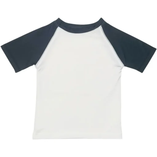 BOY MISH MISH Swim-COLOR BLOCK SHORT SLEEVE RASH GUARD