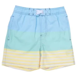 BOY SHADE CRITTERS Swim | Swim-COLORBLOCK STRIPE SWIM TRUNKS