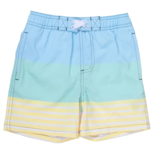 BOY SHADE CRITTERS Swim | Swim-COLORBLOCK STRIPE SWIM TRUNKS